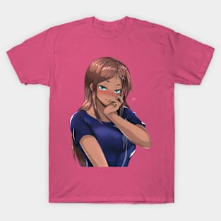 Dark Skinned Anime Beauty T-Shirt